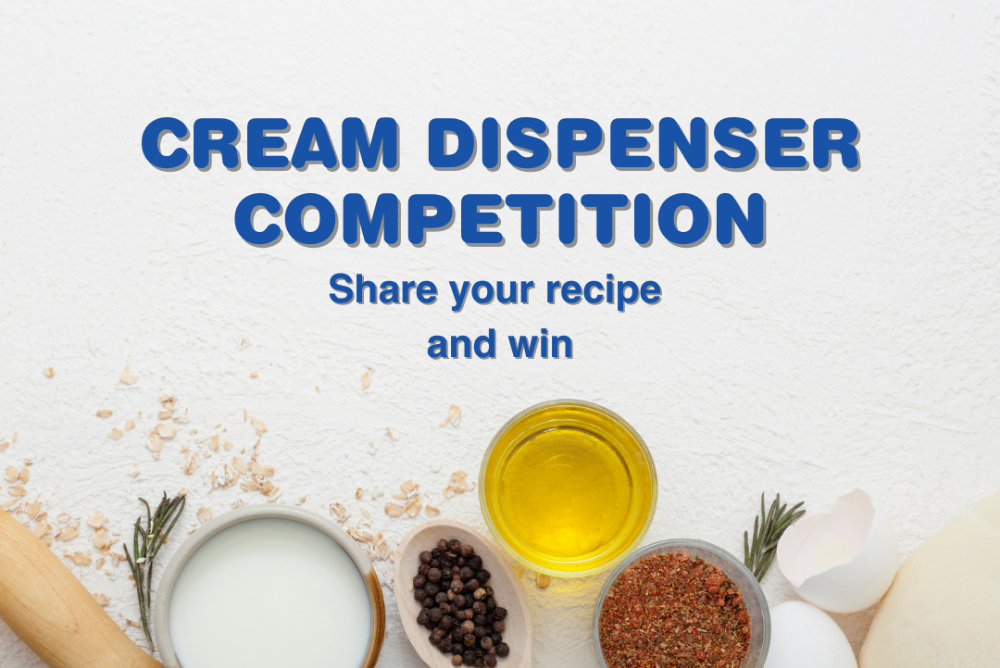 cream dispenser competition