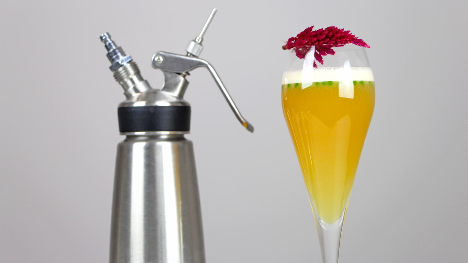Silky pineapple cocktail